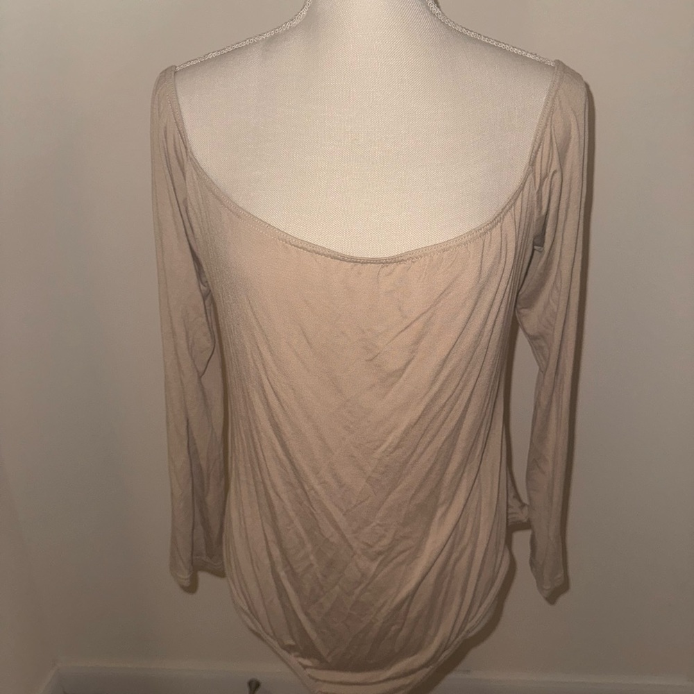 Boohoo Plus Bardot Basic Bodysuit